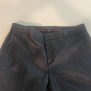Banana Republic Shimmering Dark Blue Trousers